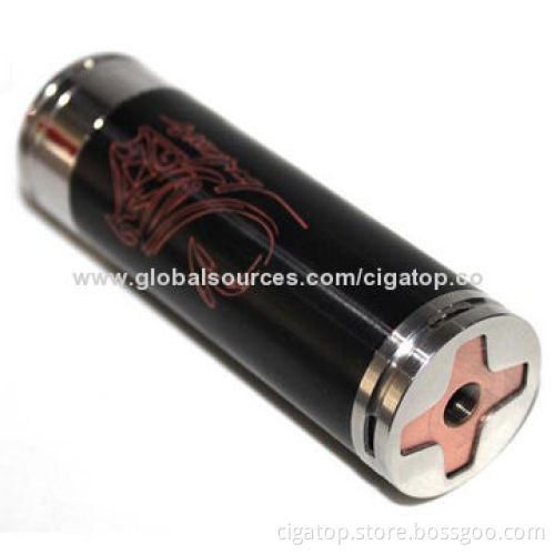 2014 China wholesale mechanical black stingray mod with 18350, 18650, 18500 battery